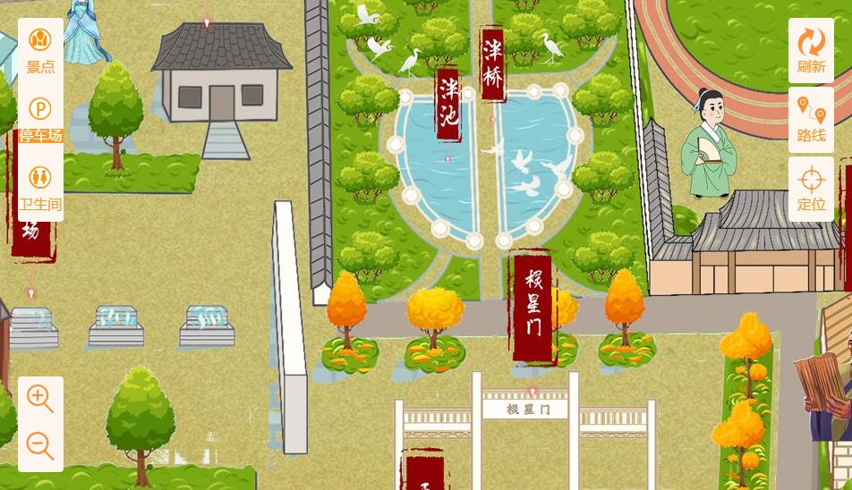 印台手绘地图景区语音讲解导览系统：智慧景区建设的基石